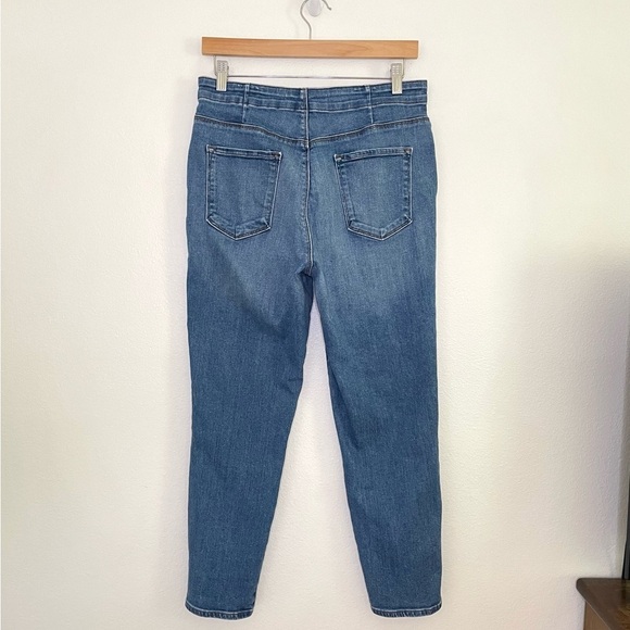 J Brand Natasha Sky High Crop Skinny Jean Button Front Stretch Denim Lovesick 31 - Picture 8 of 16